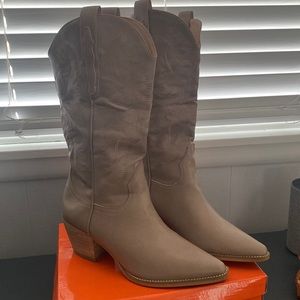 Upper Man Made Outsole Cowboy Boots